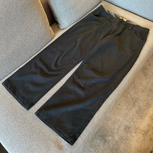 Parcoxchange Corduroy Pants with button details and knee details.